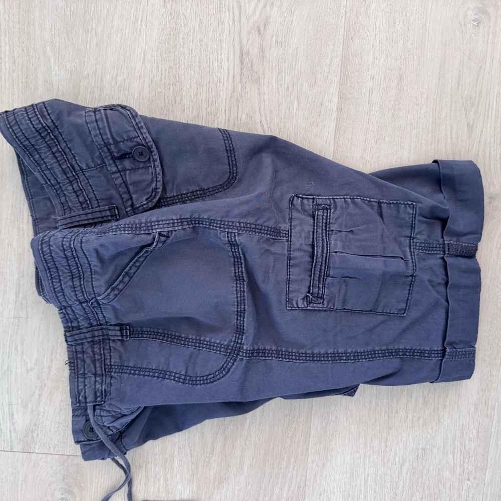Hollister Vintage 2008 Cargo Shorts Blue Y2K Size 5 Women's Juniors Bermuda - Picture 10 of 10